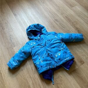 Cat & Jack Blue Fleece-Lined Jacket 2in1